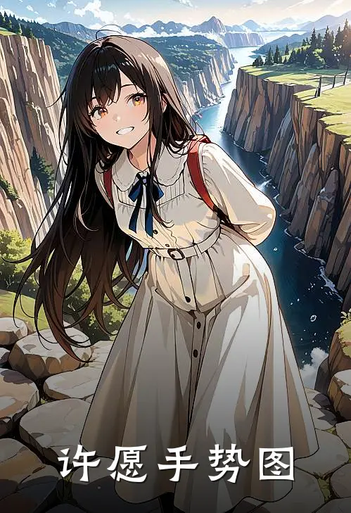许愿手势图