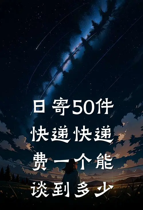 日寄50件快递快递费一个能谈到多少