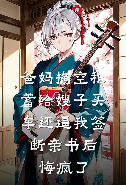 爸妈掏空积蓄给嫂子买车还逼我签断亲书后，悔疯了