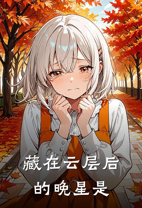 藏在云层后的晚星是