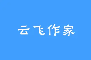 云飞作家