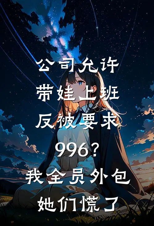 公司允许带娃上班，反被要求996？我全员外包，她们慌了(李婷王小雨)最热门小说_小说完整版公司允许带娃上班，反被要求996？我全员外包，她们慌了李婷王小雨