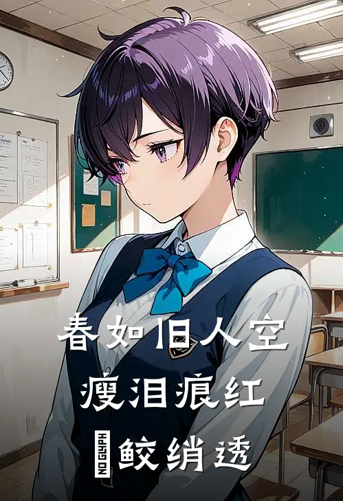 春如旧人空瘦泪痕红浥鲛绡透